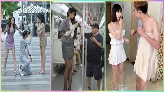 Funny Moments On The Street Tik Tok  ❤️ Street Couple P