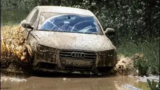 ДИЧЬ! AUDI A6 OFFROAD рвет Ниву и Dodge Ram! Менеджер Антон ДТП.