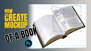 how to create mockup book in photoshop urdu hindi tutorial