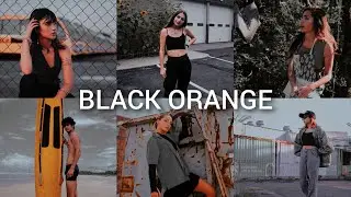 Black Orange Filter - VSCO | VSCO Filter | VSCO Effect | 2022