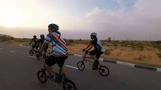 Dubai Silicon Oasis Gloomy Brompton  & Tern Ride - DJI Action 2 Sample shots.