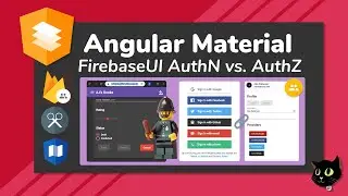 Firebase Authentication and Firestore Authorization with Angular Material