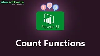 Count Functions in Power BI || Silan Software || pythontpoint.org