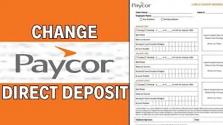 How To Change Direct Deposit On Paycor? (2024 GUIDE)