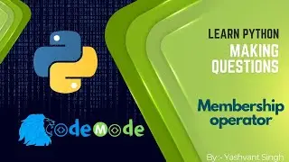 Membership operator in Python | What is membership operator