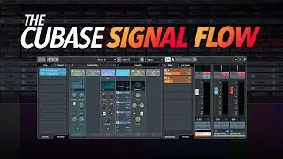 Understanding the CUBASE Channel SIGNAL FLOW - Basic Overvue