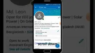 Copy LinkedIn Profile Link From Mobile 