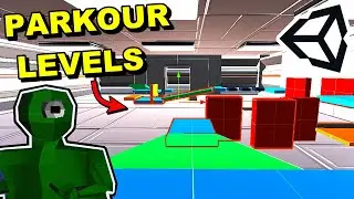 How I made Parkour Maps for my Unity 3D Game | #8 Skyhop Devlog