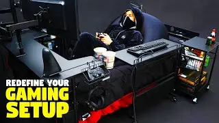 Introducing the Ultimate Gaming Bed, where your room becomes your gaming universe. 
