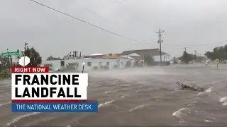 #HurricaneFrancine