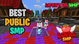 🥥 Best Lifesteal Public Smp Server For Minecraft 🏈 | Java + PE | 24/7 Online | Anyone Can Join 🧸