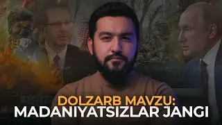 Dolzarb mavzu: Madaniyatsizlar jangi | Omar Xalil