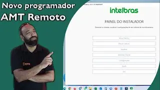 Novo Programador Amt Remoto Desktop Intelbras #alarme