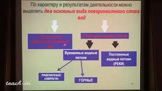 Гущин А.И. - Общая геология. Часть 1 -  10.Геологическая деятельность поверхностных текучих вод