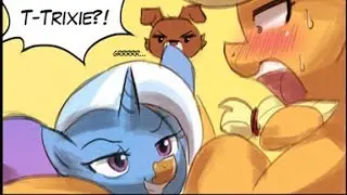 NOT SO GREAT AND POWERFUL TRIXIE BANNED MY LITTLE PONY COMICS