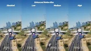 GTA V NaturalVision Evolved Enhanced Motion Blur (Disabled vs Low vs Medium vs High)