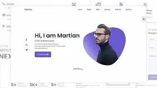 Complete Responsive Personal Portfolio Website - Using Html, CSS & Javascript