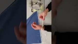 A unique and wonderful tip for beginners in sewing sleeves with lace.