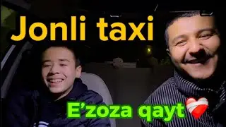 Jonli taxi da E’zoza qidirilmoqda!!!