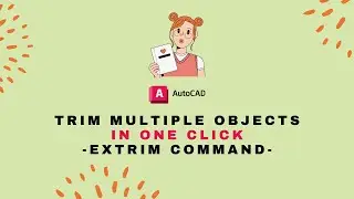 EXTRIM - AutoCAD Command | Trim in One Click