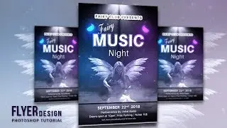 How To Create A Music Night Flyer in Photoshop