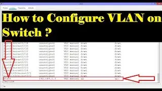 how to configure vlan on switch | CCNA Part 4