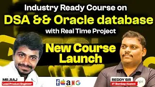 New Course Course Launch! | 🔥 Industry-Ready Course on DSA & Oracle Database With Real-Time Project!
