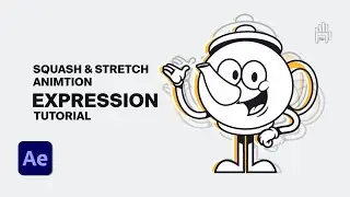 Squash & Stretch Animation Expression in After Effects | After Effects Tutorial