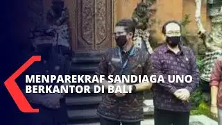 Menparekraf Sandiaga Uno Berkantor di Bali