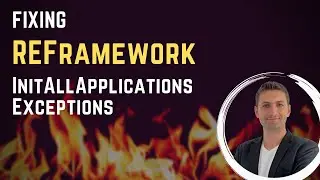 Improving REFramework exception handling - starting the process