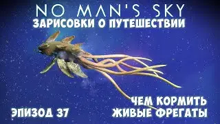 No Man's Sky: Зарисовки о путешествии. Эпизод №37. [ГАЙД] Чем кормить Живые фрегаты?