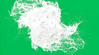 Green Screen Milk Splash Animation | 4K | Global Kreators