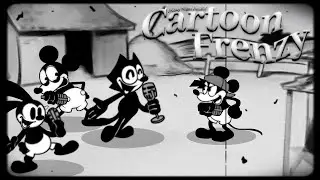 FNF: VS Mickey Mouse, Oswald – Old Cartoon Style // Cartoon Frenzy V1 █ Friday Night Funkin █