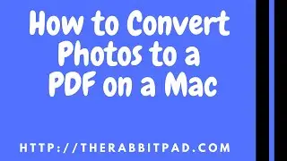 How to Convert Photos into a PDF on a Mac