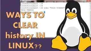 How to clear history in linux