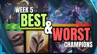 BEST and WORST Champions for MID LANE | Week 5, Season 14 | League of Legends Weekly Tier List