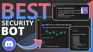 The BEST Discord Security BOT? (Anti-Raid / Captcha / Join Gate...)