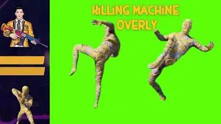 PUBG Killing Machine Overly - Green Screen Emote - Animation Green Screen Effect - No Copyright