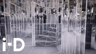 Enter the Mirror Maze, Es Devlin's video sculpture, presented by The Fifth Sense