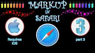 How To Markup And Save As PDF In Safari Page - Markup In Safari Page