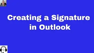 Outlook Signature Setup - How to create an Outlook Email Signature