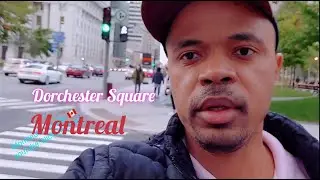 Montreal - Dorchester square - walking in downtown Montreal - Canada