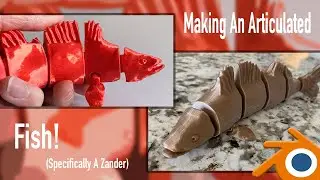 Creating an Articulated Zander Fish!