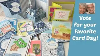 Chatting Over Cards/Fine Line Card Swap (My Team) & You Get to Vote!