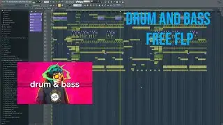 (FL STUDIO) CRAZY NEW CLUB BANGER  - DRUM AND BASS TEMPLATE 2022 [FREE FLP]