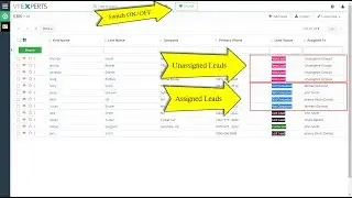 Round Robin Assignment - Extension for VTiger