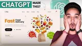 CHATGPT Made This Website in Just 5 Min. | How to Make Websites Using ChatGPT 😱