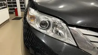Toyota Sienna - замена линз на светодиодные Expression Drive