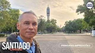 🇨🇱📸  Vlog de Viagem ao Chile: Descubra Santiago no Primeiro Dia – Parte 2 🌟🗺️