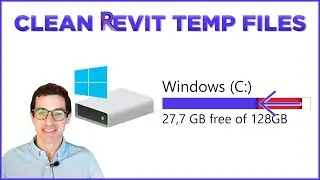CLEAN REVIT TEMPORARY FILES | REVIT® BUTTONS ✅